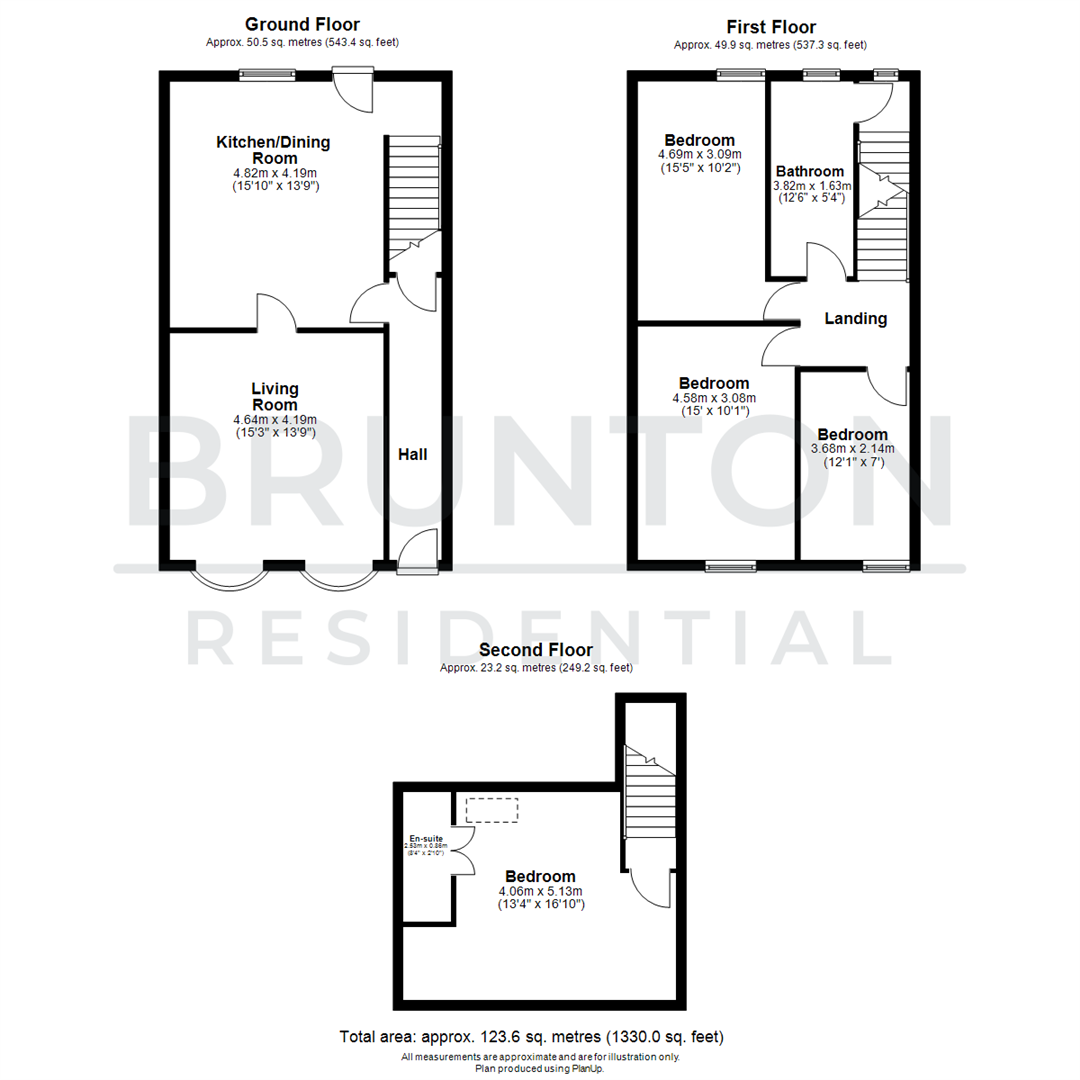 Front Street, Shotley Bridge, Consett, DH8 floorplan