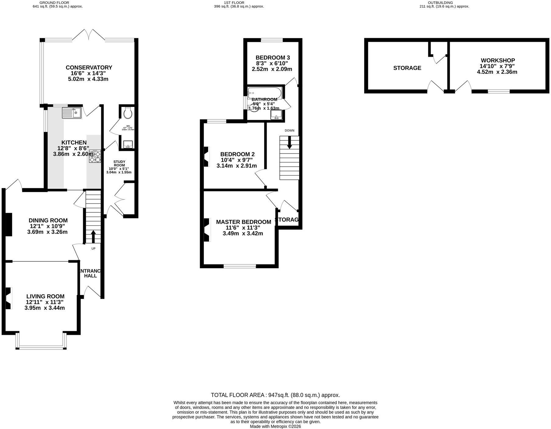 Woodside Court Road, Croydon, CR0 floorplan