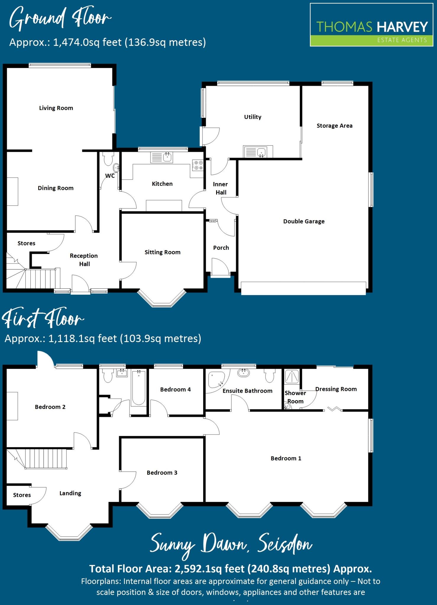 Seisdon Hollaway, Ebstree Road, Seisdon, Staffordshire floorplan
