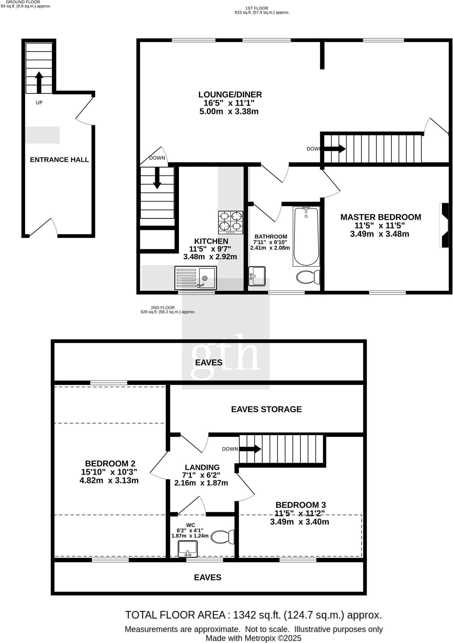 Monmouth Road, Dorchester, DT1 floorplan
