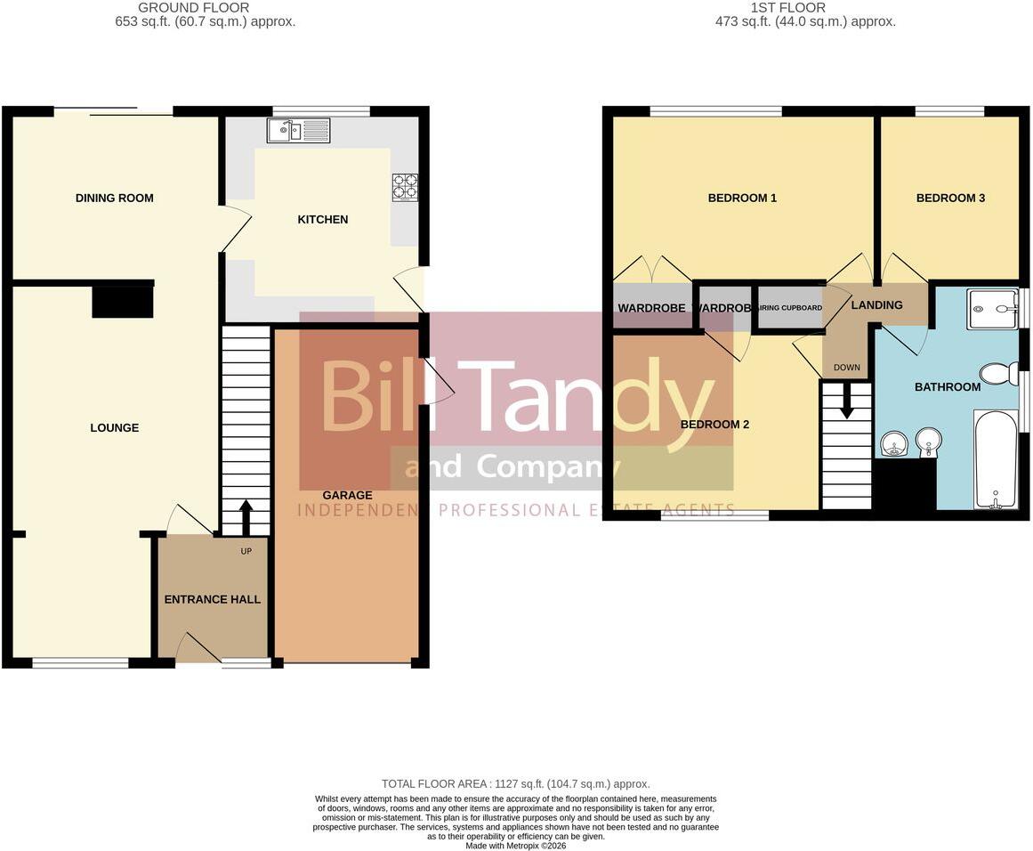 Morley Road, Burntwood, WS7 floorplan