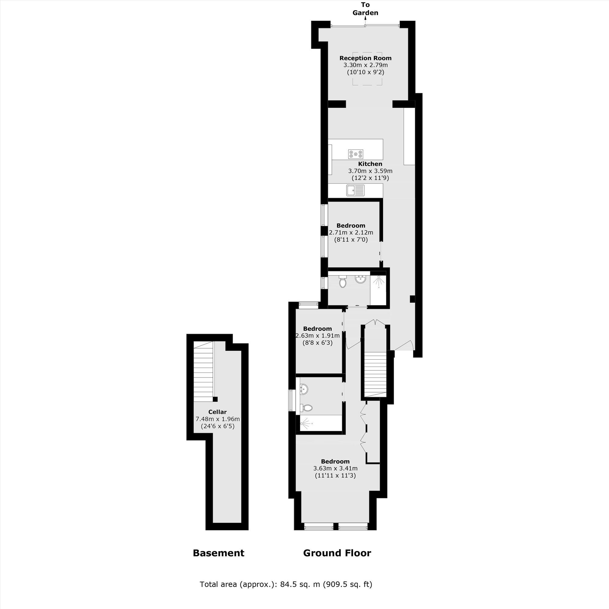 Oxford Road South, Chiswick floorplan