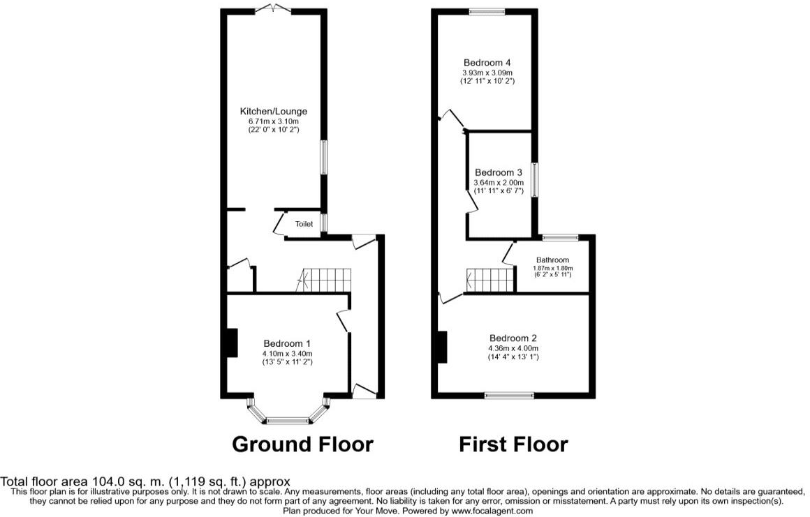 Manners Road, Southsea, Hampshire, PO4 floorplan