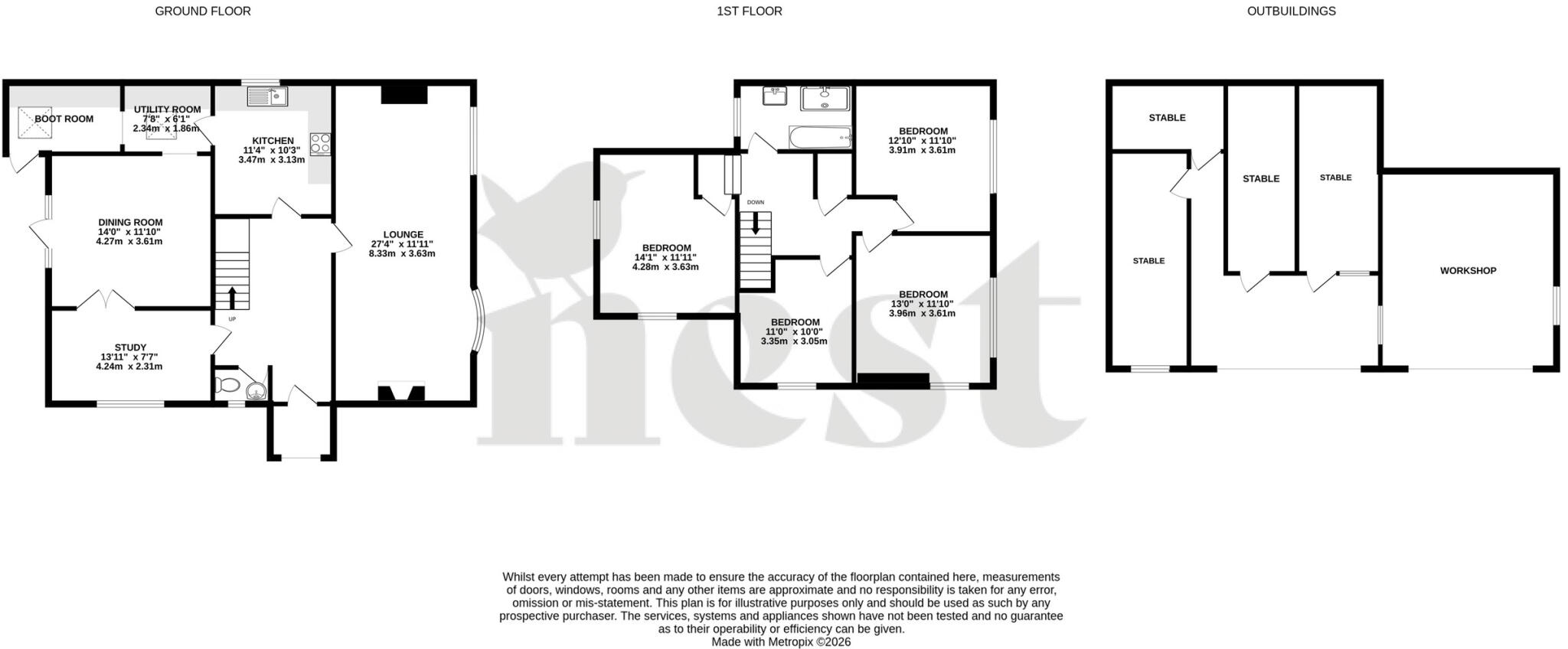 Brookside Road, Combwich, floorplan