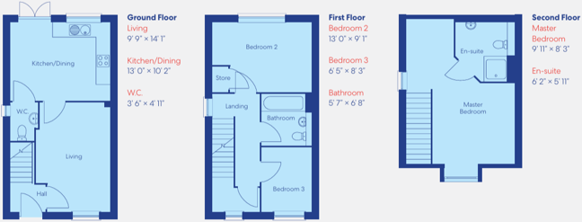 Winter Fields Drive, Wakefield floorplan