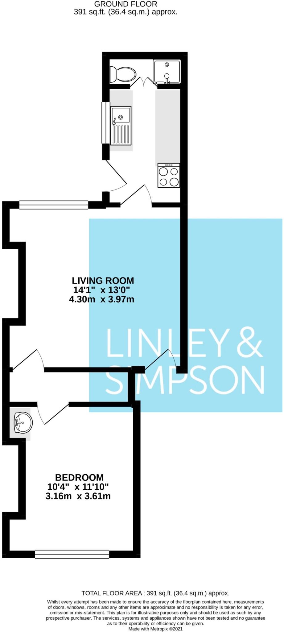 Hawthorn View, Leeds, West Yorkshire, LS7 floorplan