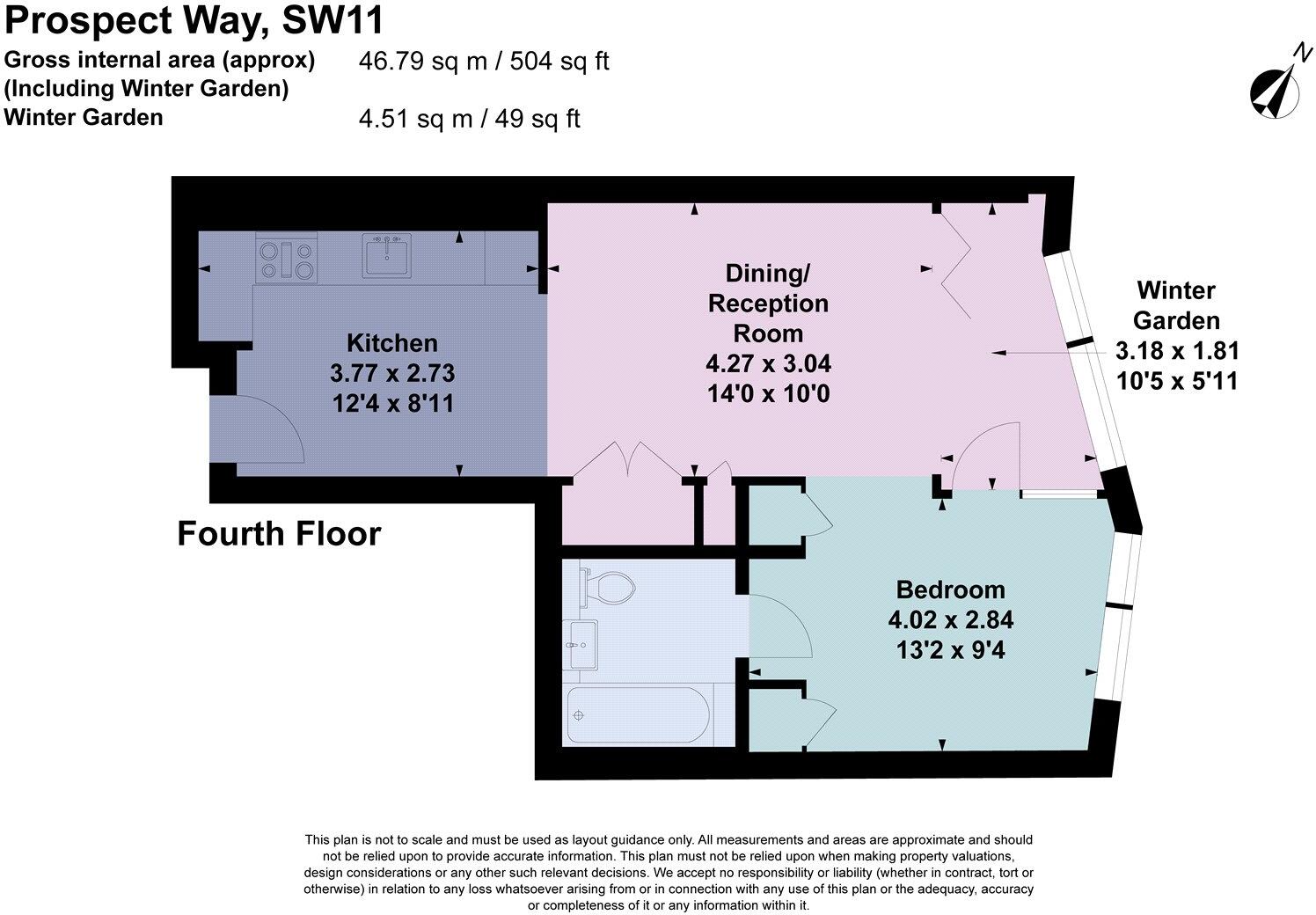 Prospect Way, London, SW11 floorplan