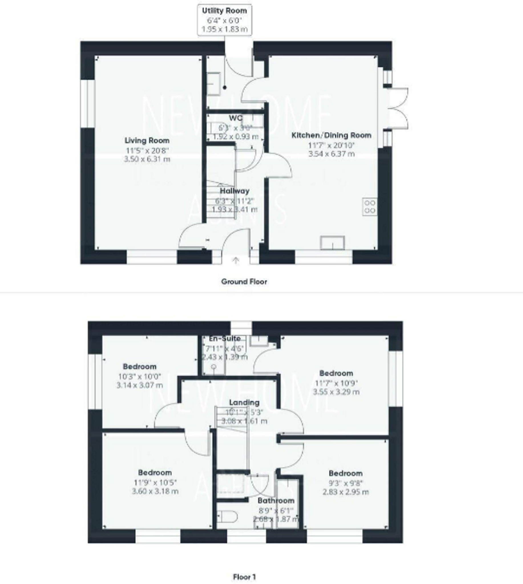 Rochester Drive, Burscough, L40 floorplan