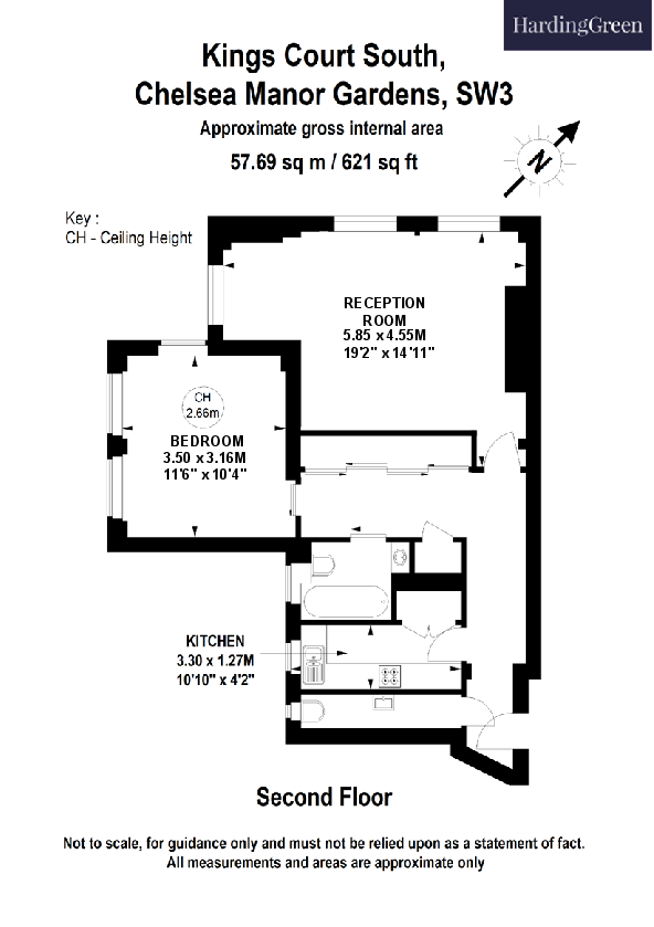 Chelsea Manor Gardens, London floorplan