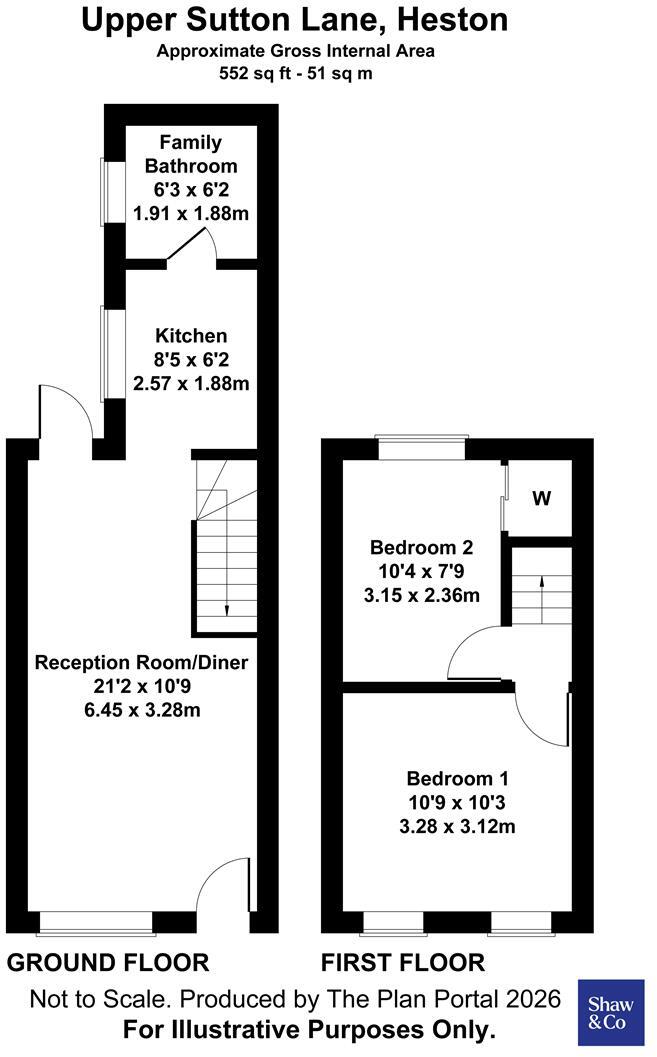 Upper Sutton Lane, Heston floorplan