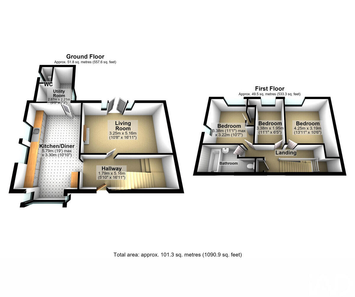 Tangmere Avenue, Plymouth, PL5 floorplan