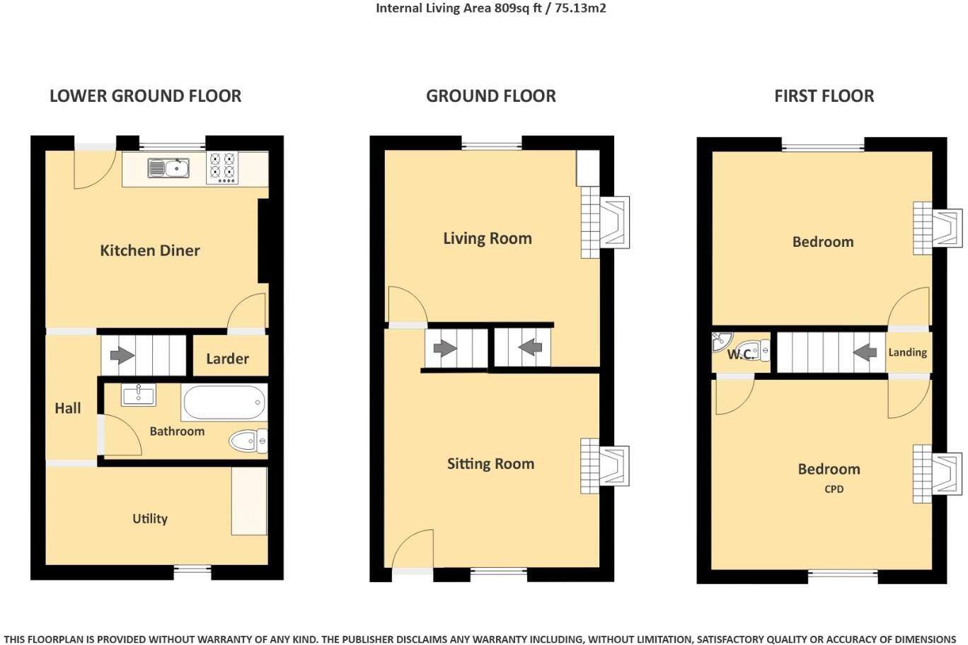 Gunnery Terrace, Royal Leamington Spa floorplan