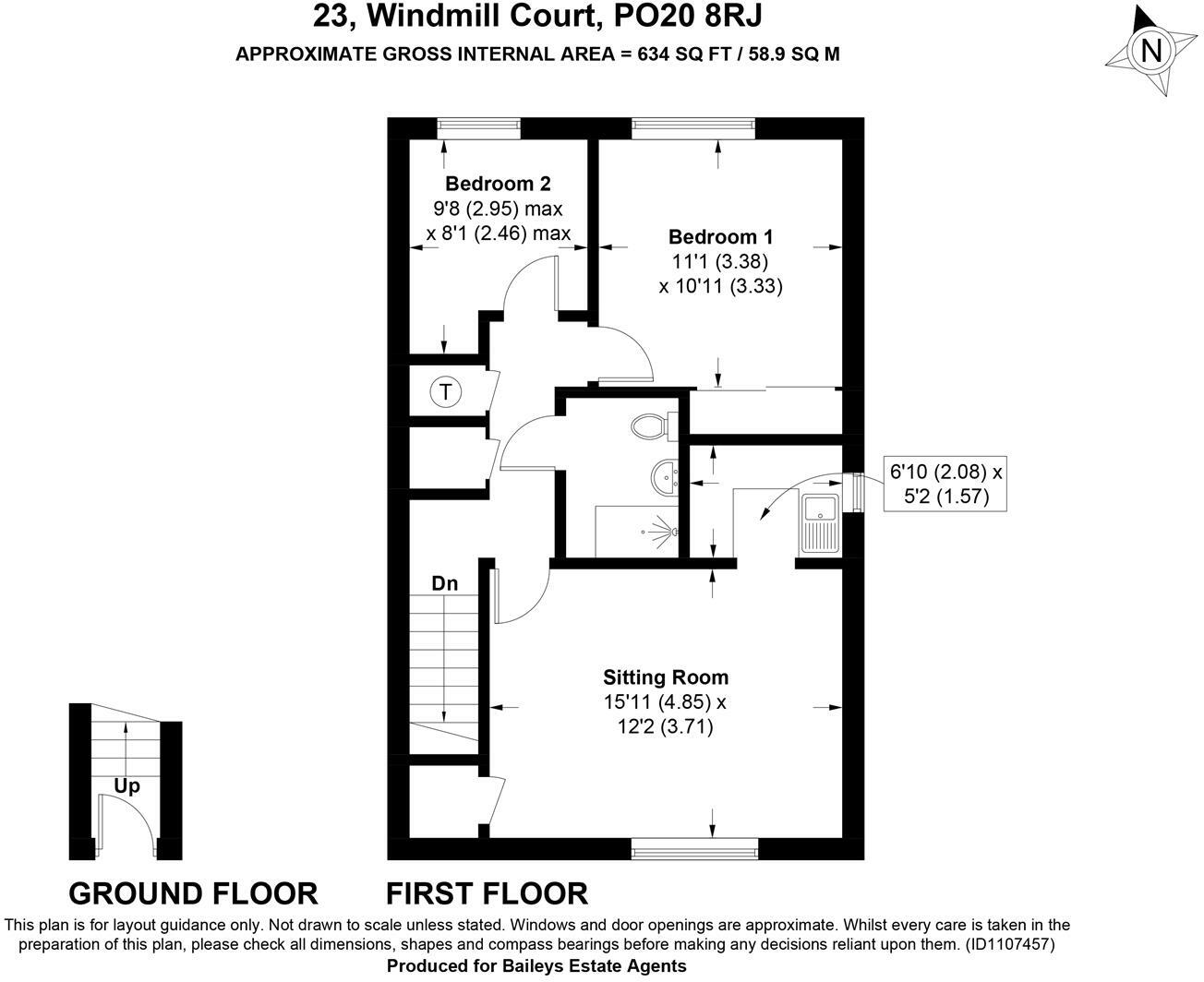 Windmill Court, East Wittering, Chichester floorplan