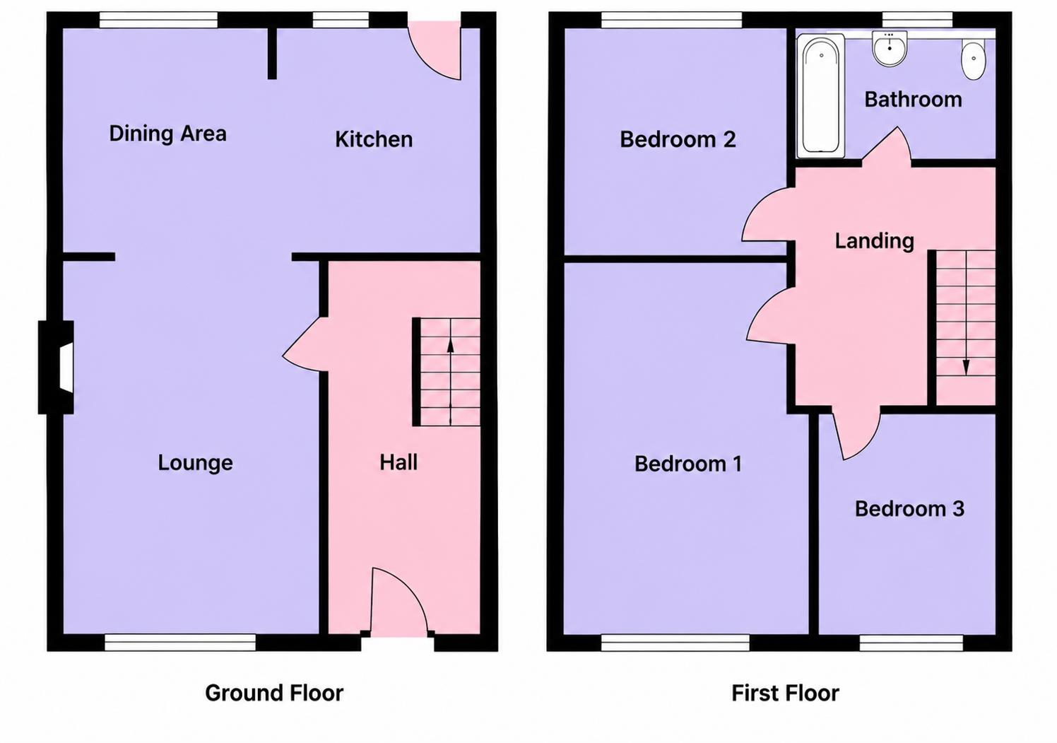 No chain - St. Johns Crescent, Canvey Island floorplan
