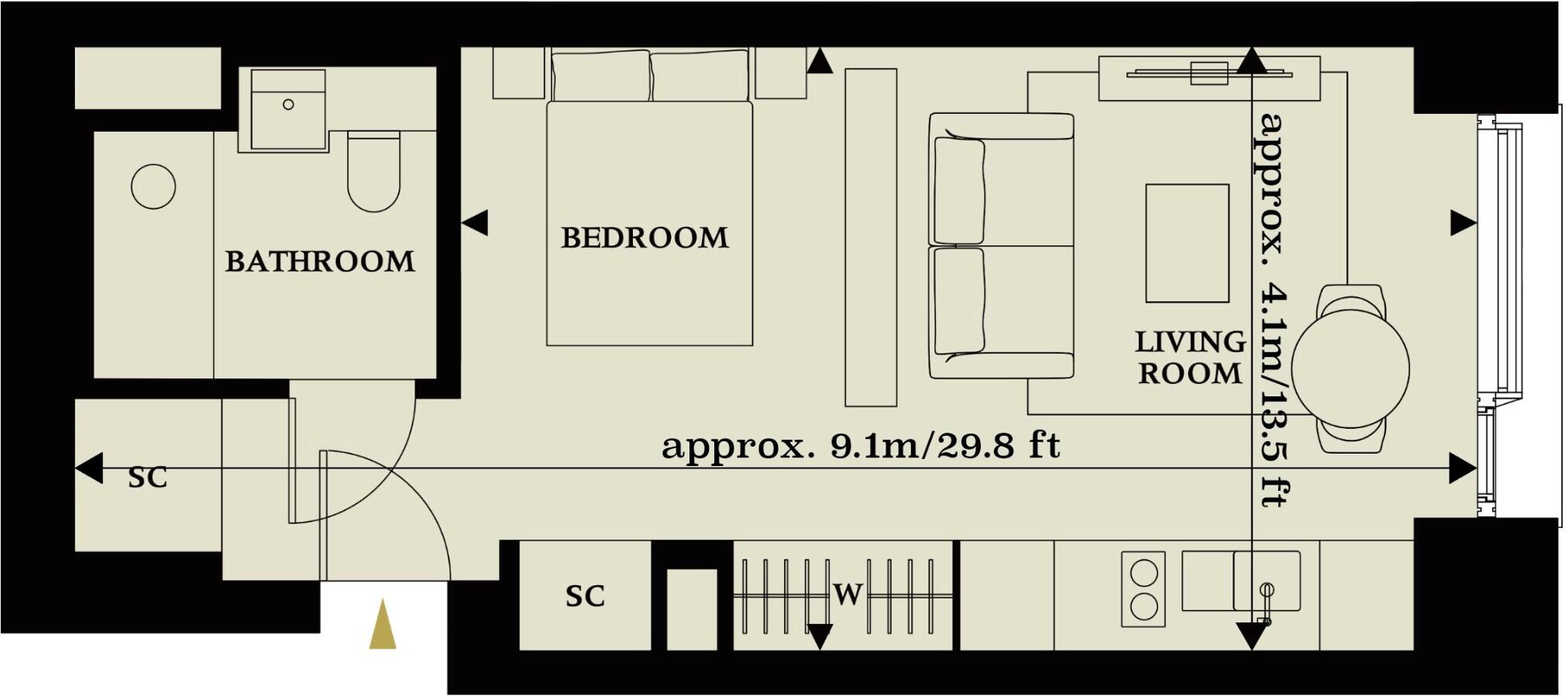 Casson Square, London, SE1 floorplan