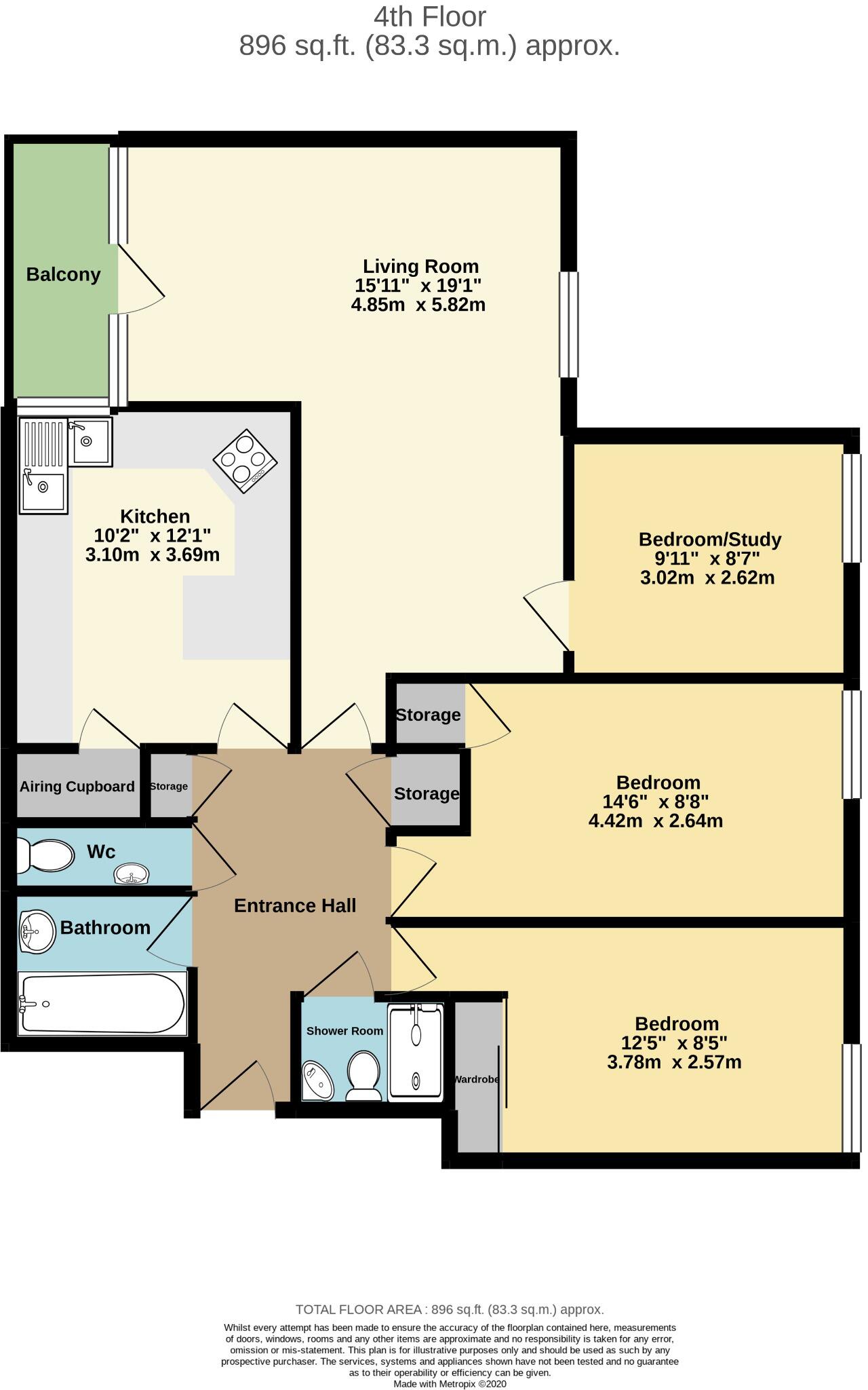Bassett, Southampton floorplan