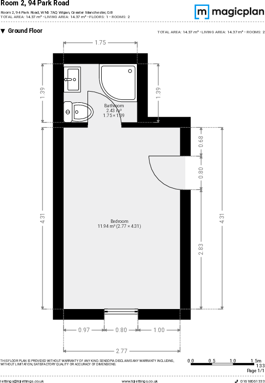 Park Road, Wigan floorplan