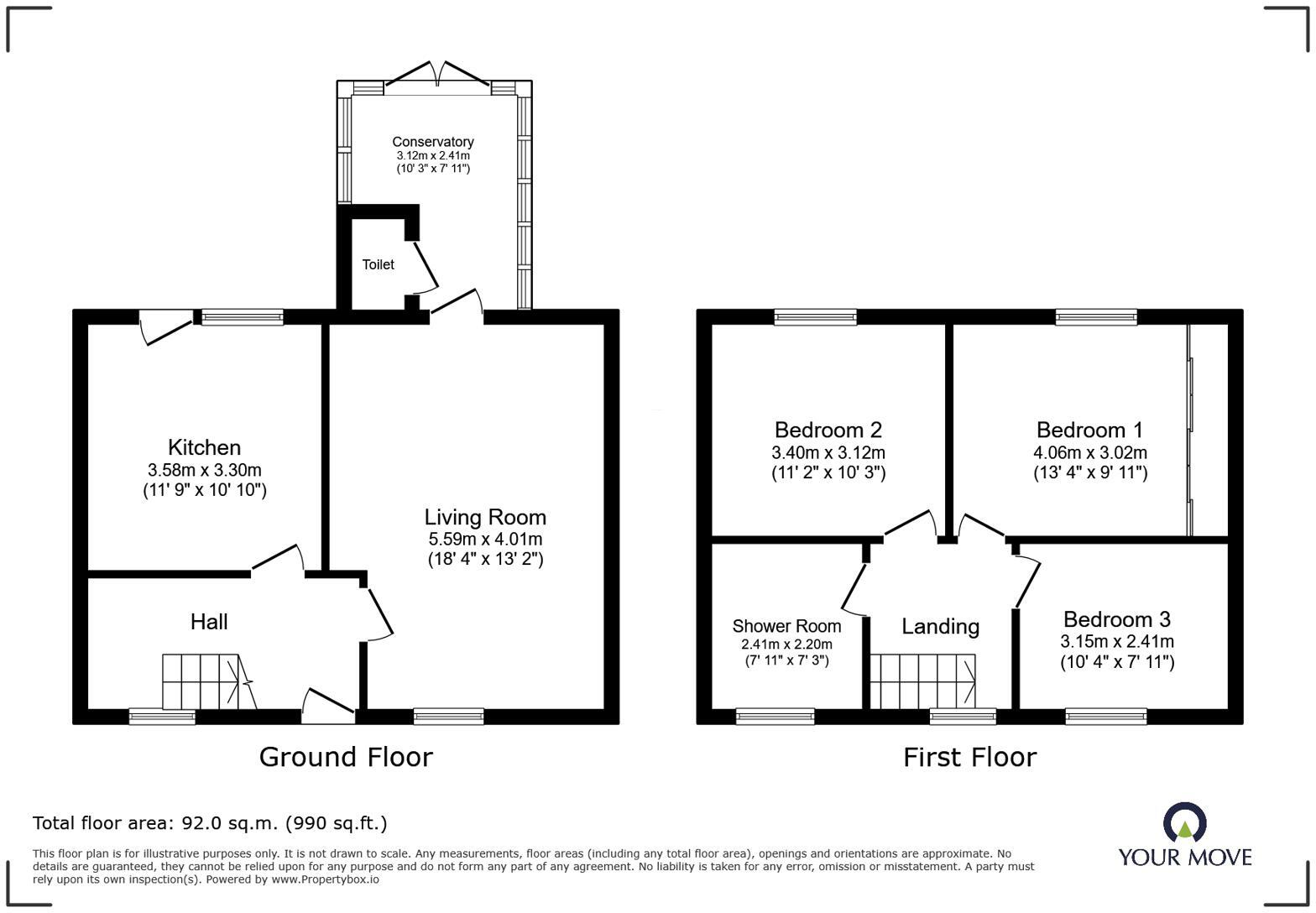 Poplar Road, Loughborough, Leicestershire, LE11 floorplan