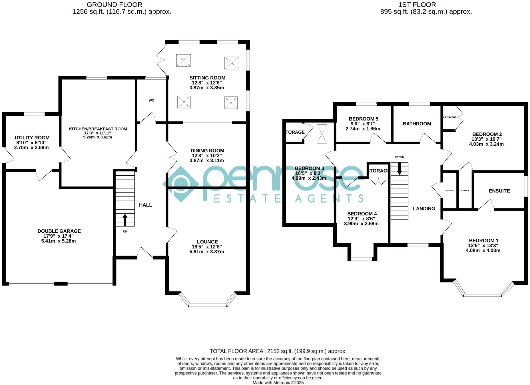 Gatehill Gardens, Luton, Bedfordshire, LU3 4EZ floorplan