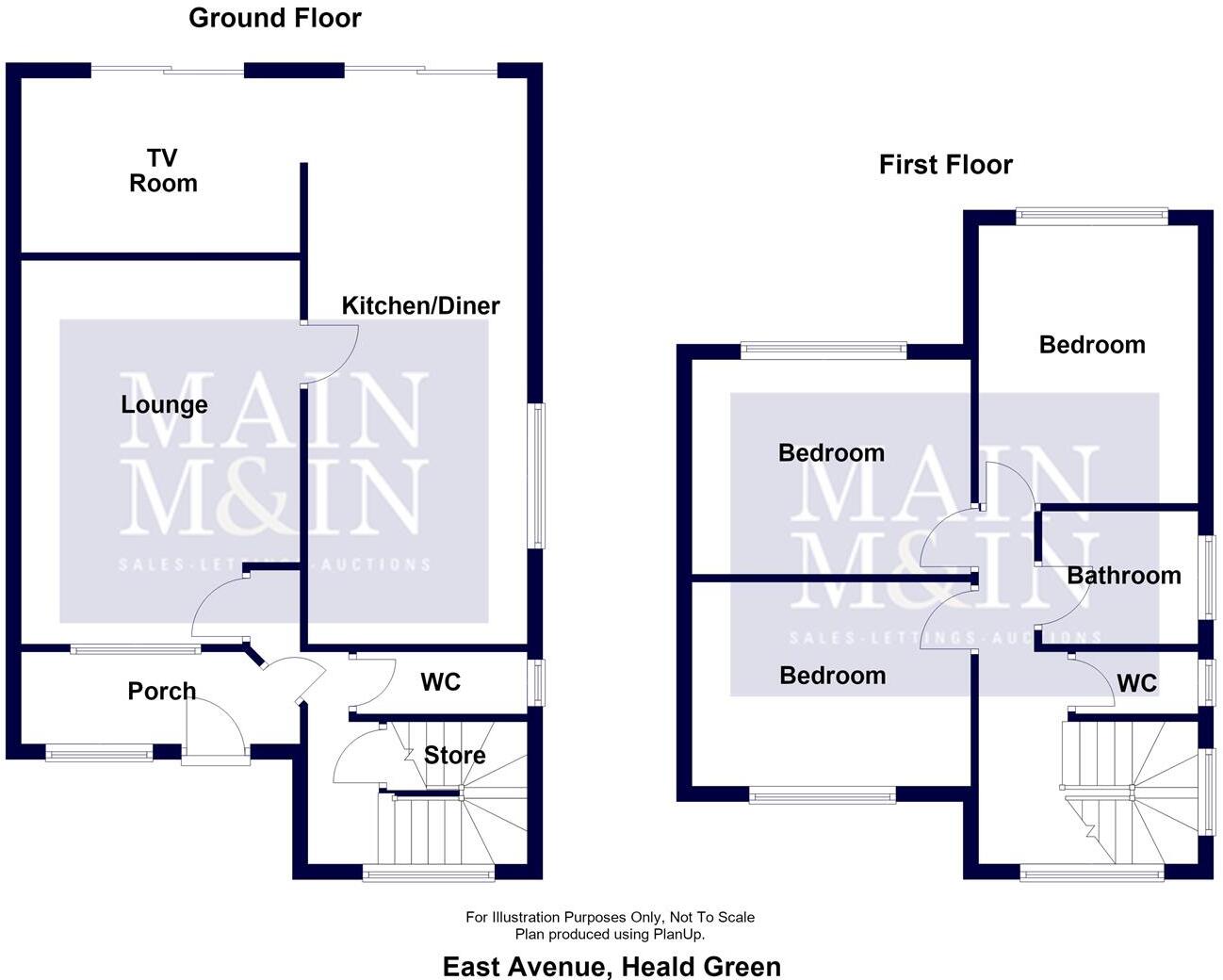 East Avenue, Heald Green floorplan