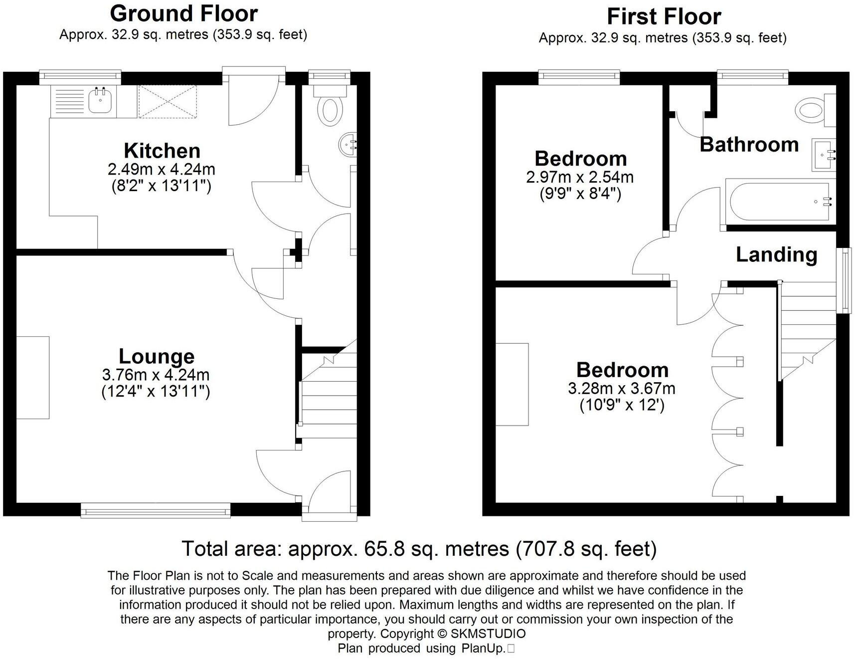 Mancroft Road, Caddington, LU1 floorplan