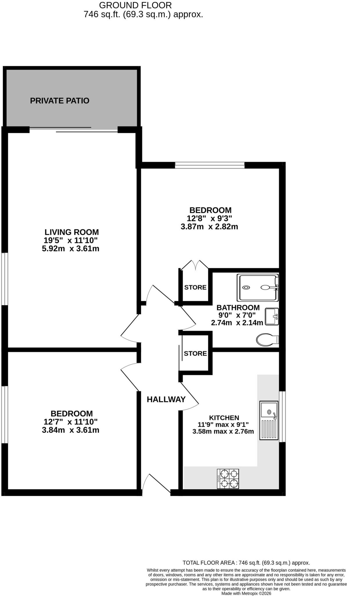 Dairyground Road, Bramhall, SK7 floorplan