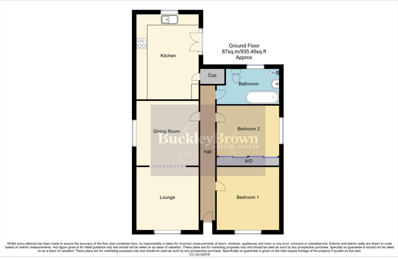 Budby Avenue, Mansfield floorplan