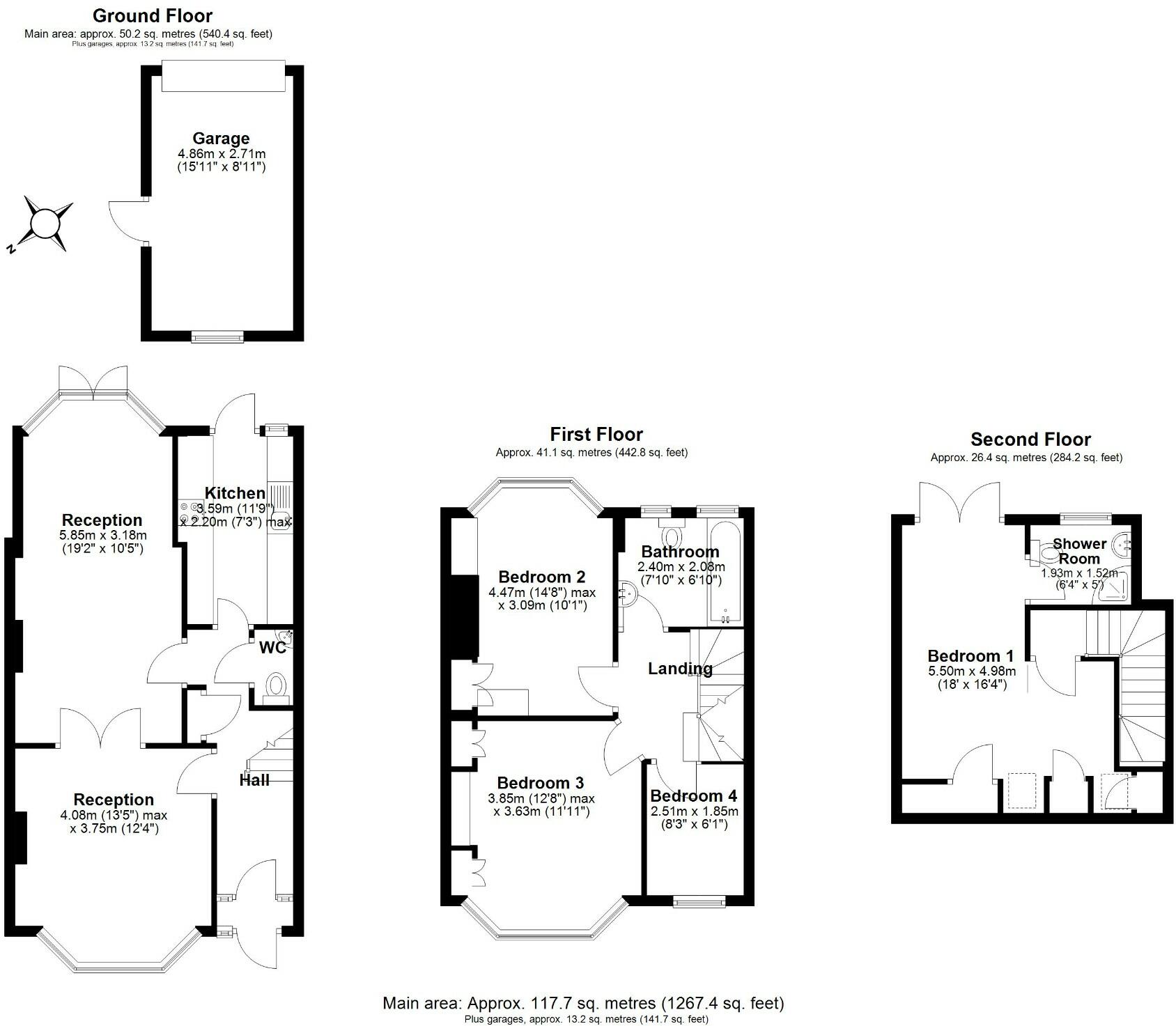 Waltham Way, London, E4 floorplan