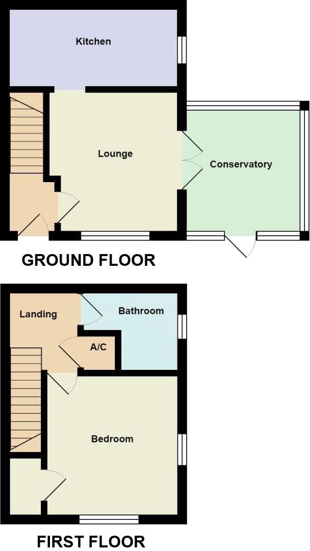 Larch Close, Creekmoor floorplan
