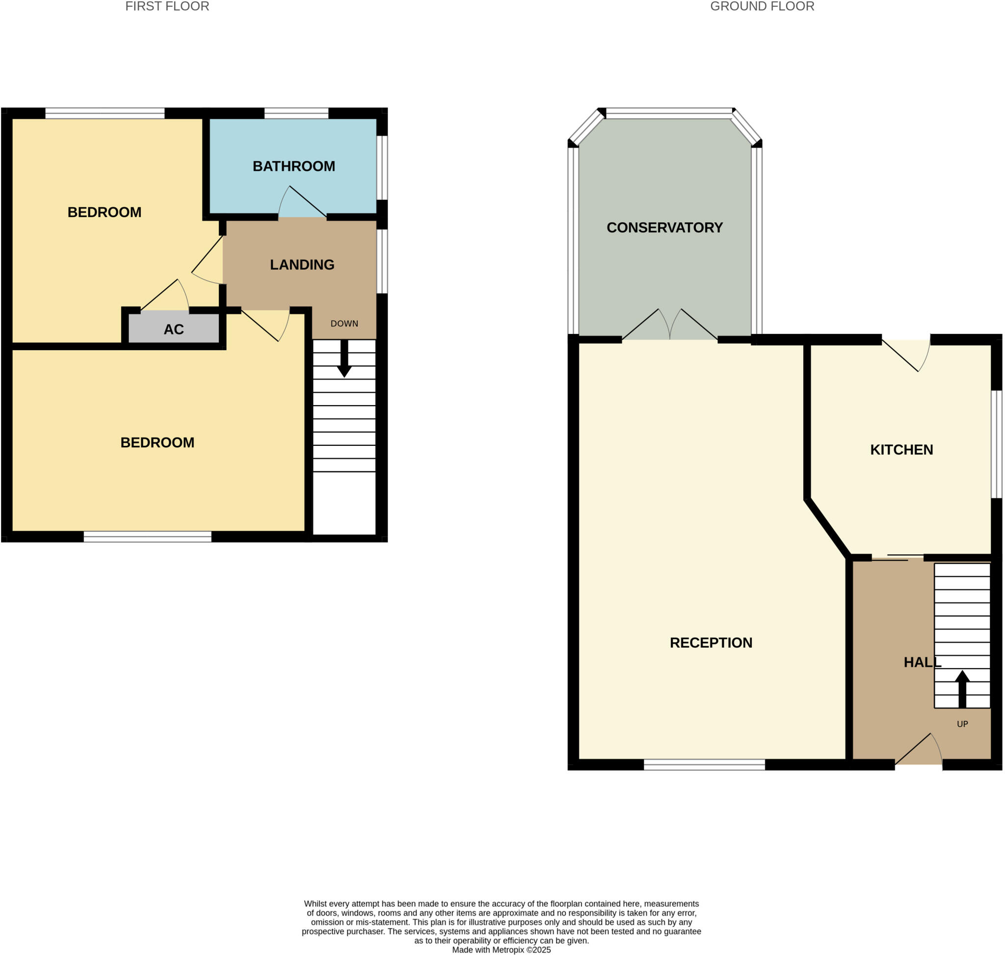Oxford Close, Worcester floorplan