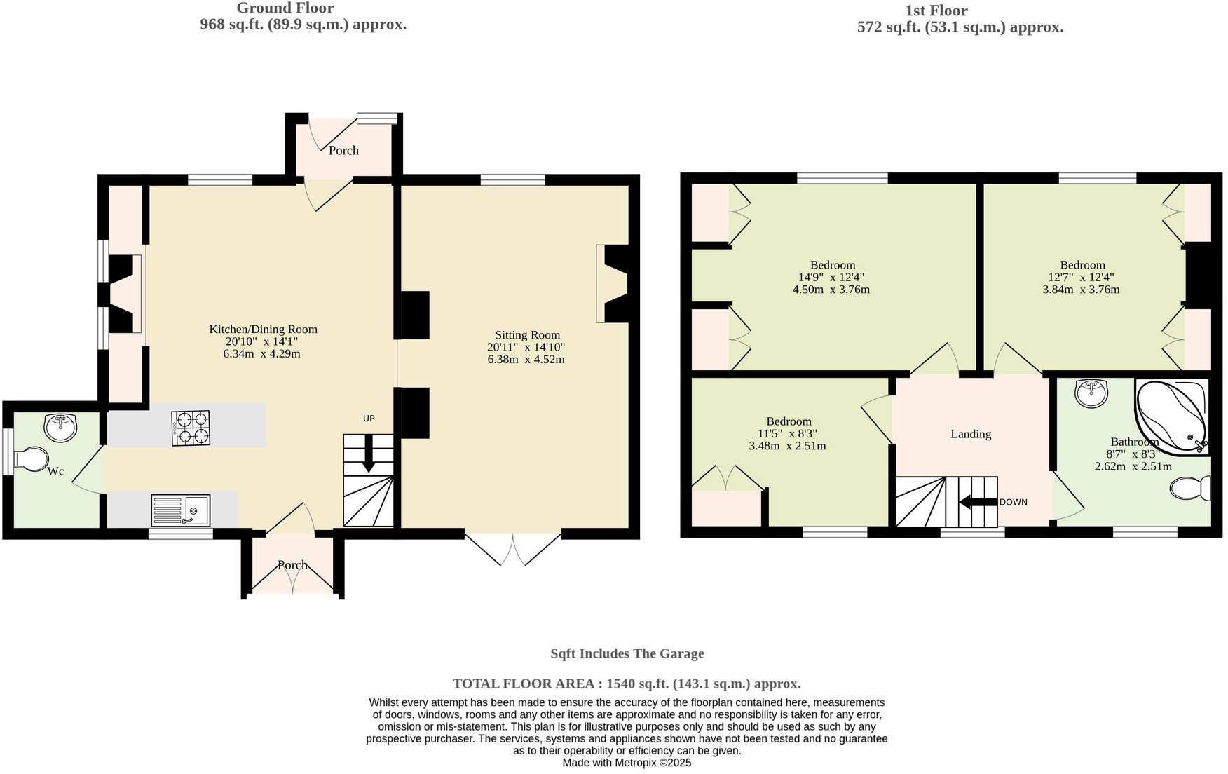 South Green, Dereham floorplan