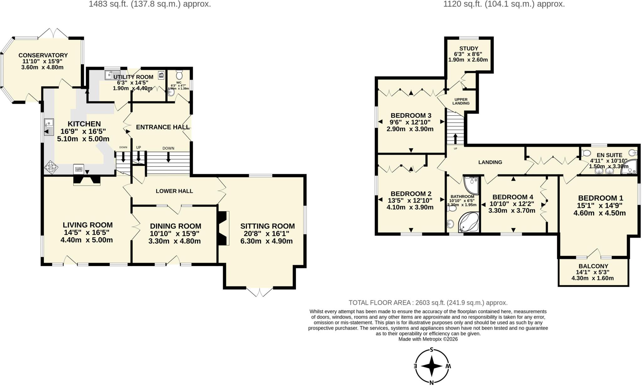 Muttersmoor Road, Sidmouth floorplan