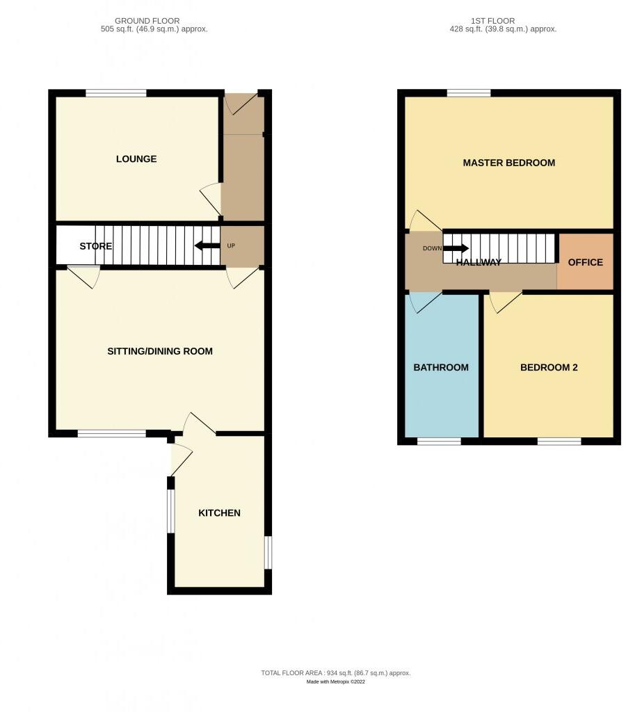 Booth Road, Waterfoot, Rossendale floorplan