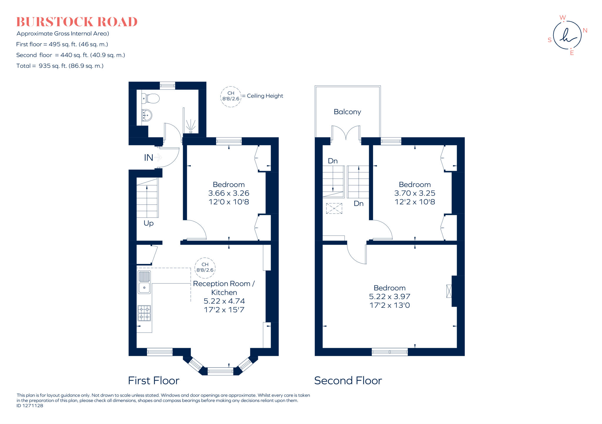 Burstock Road, London, SW15 floorplan