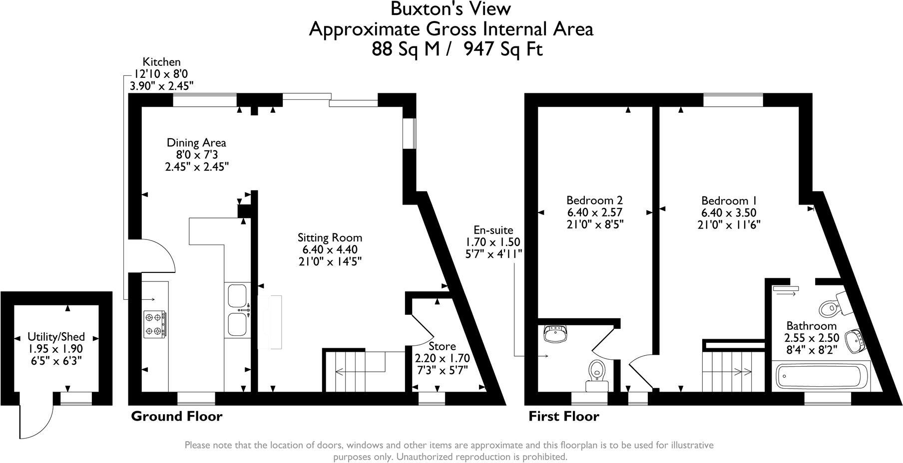 The Hollow, Holloway floorplan