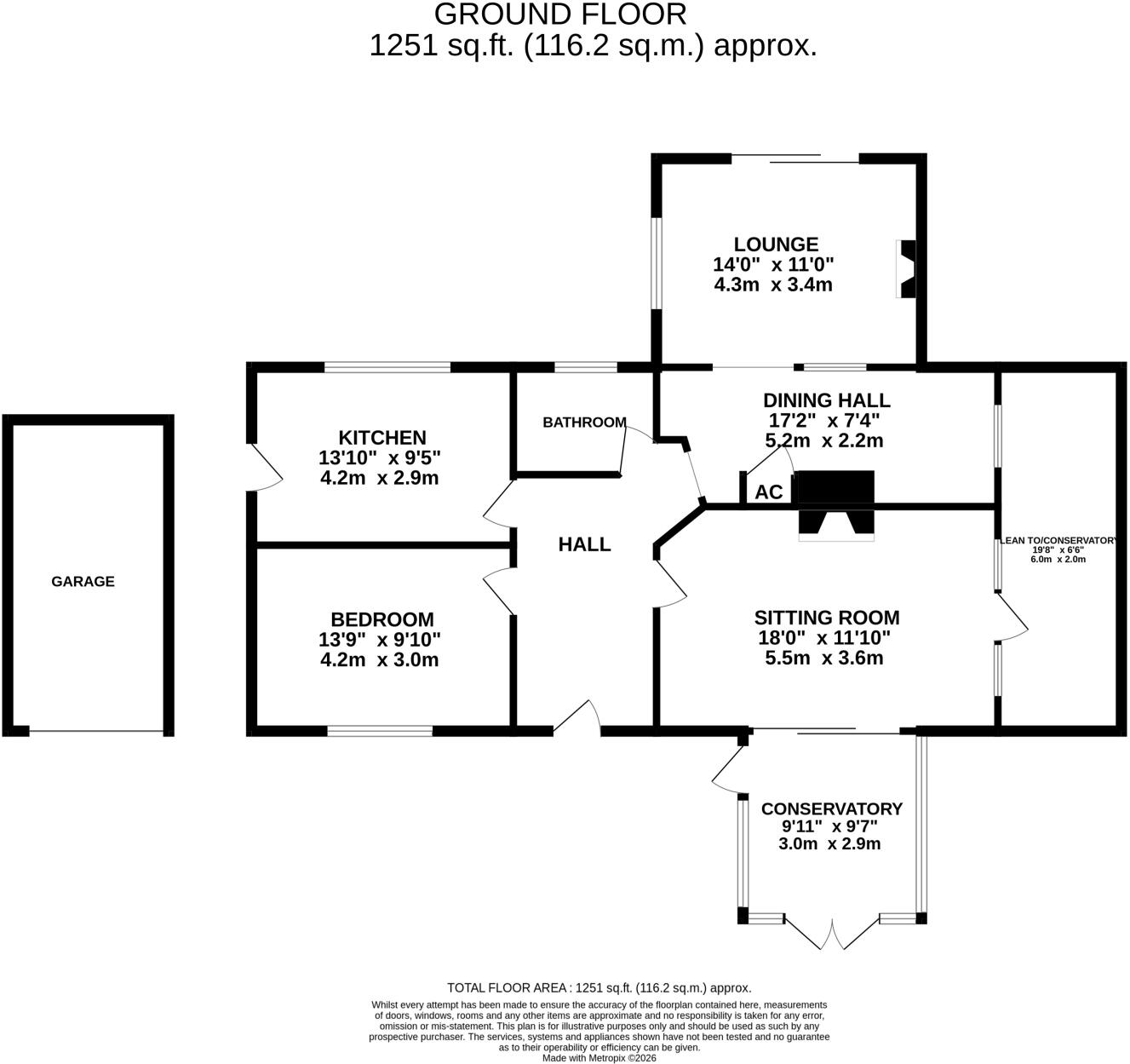 St Leonards Way, Ashley Heath, BH24 2HS floorplan