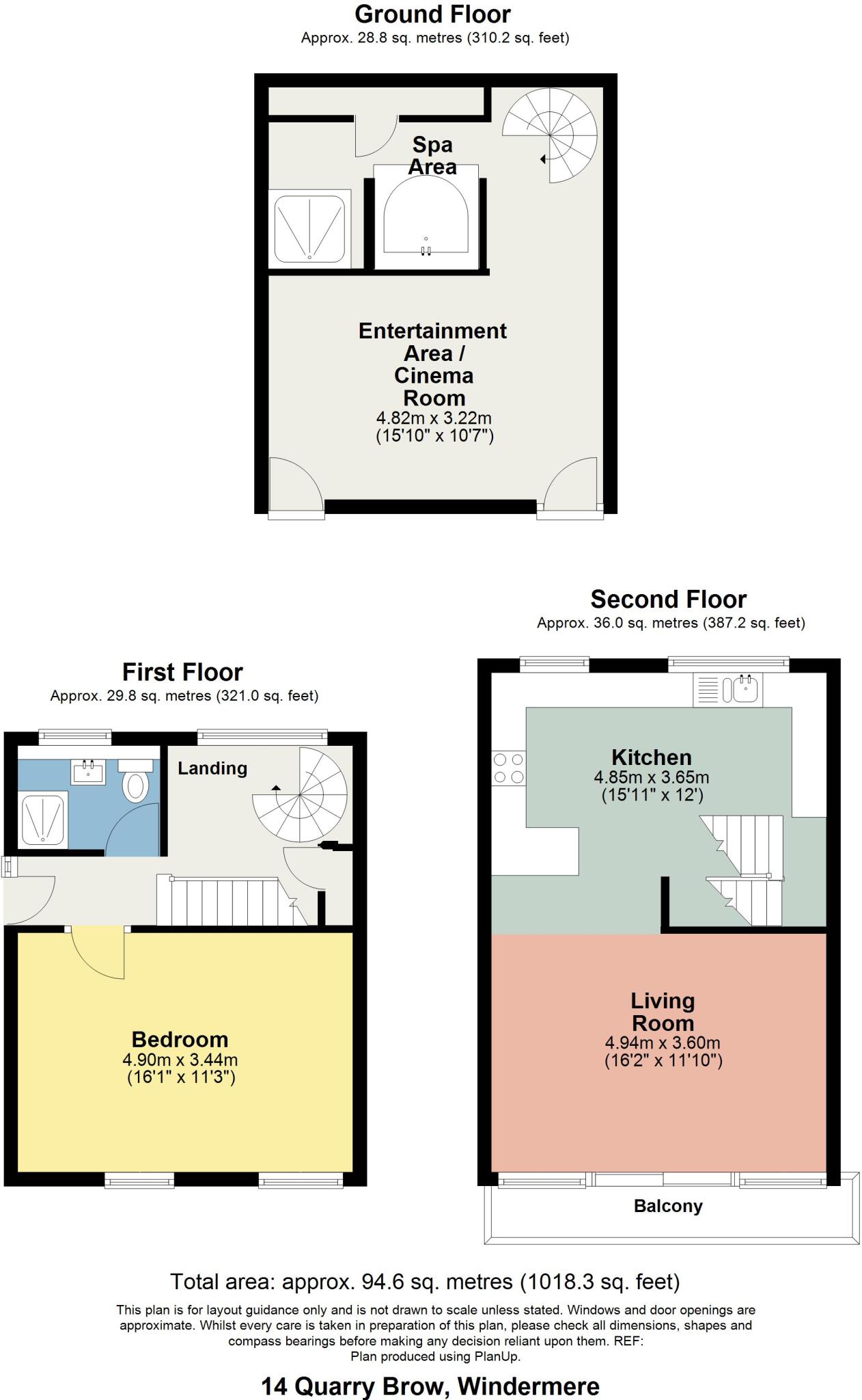 14 Quarry Brow floorplan