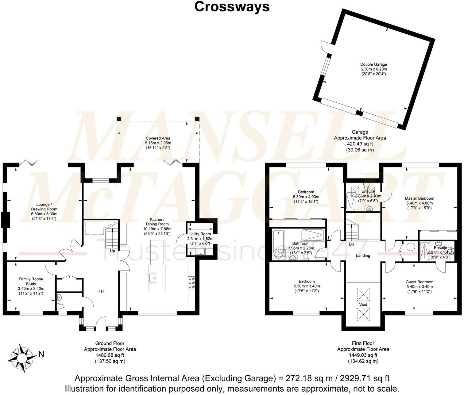 Crossways, West Chiltington, RH20 floorplan