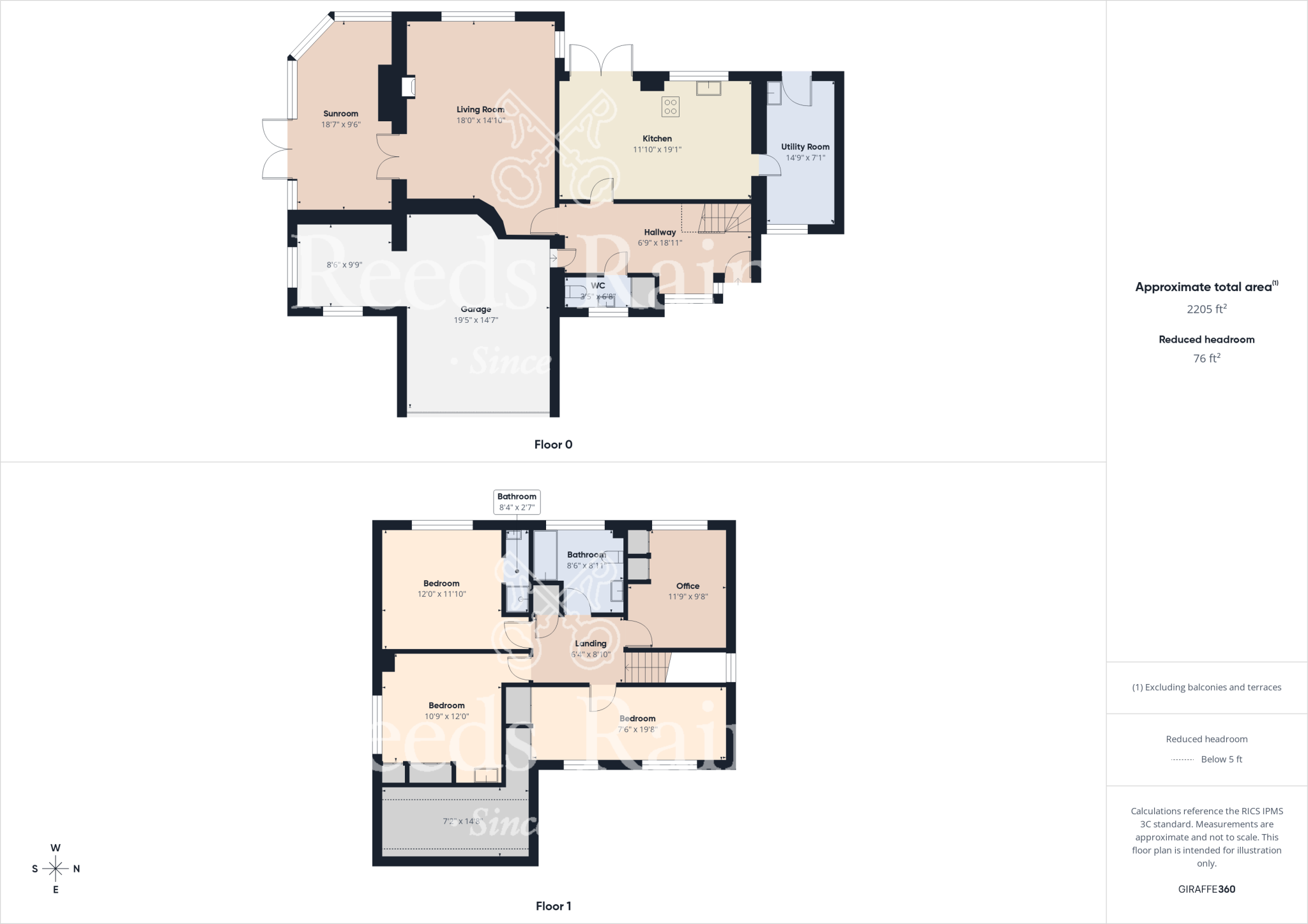 Mainside, Redmarshall, Stockton-on-Tees, Durham, TS21 floorplan