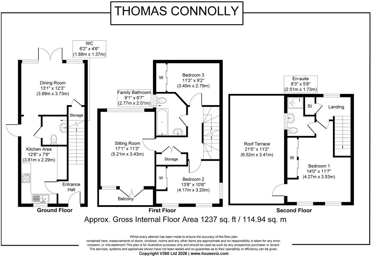 Atlas Way, Oakgrove, Milton Keynes, MK10 floorplan