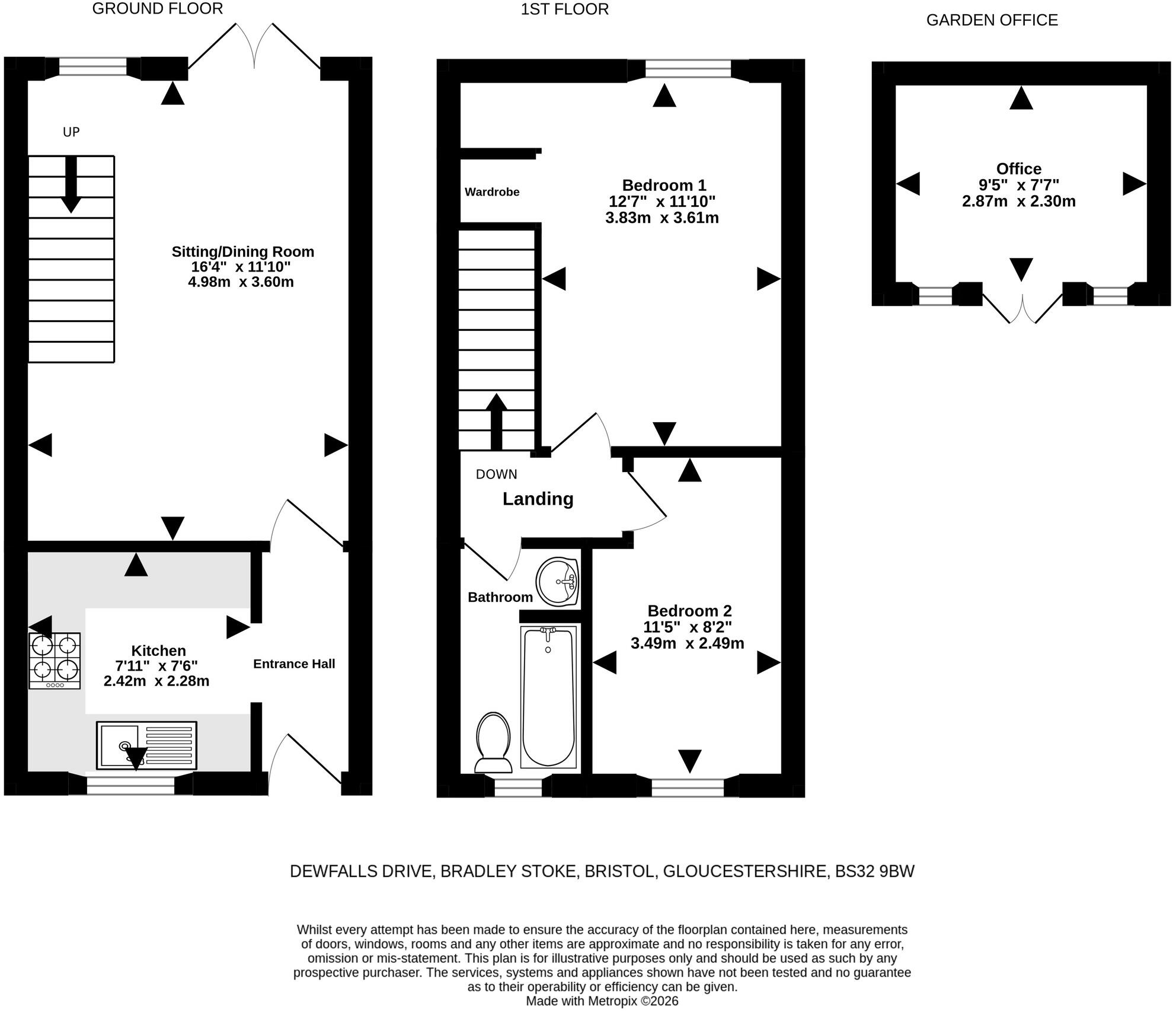 Dewfalls Drive, Bradley Stoke, Bristol floorplan