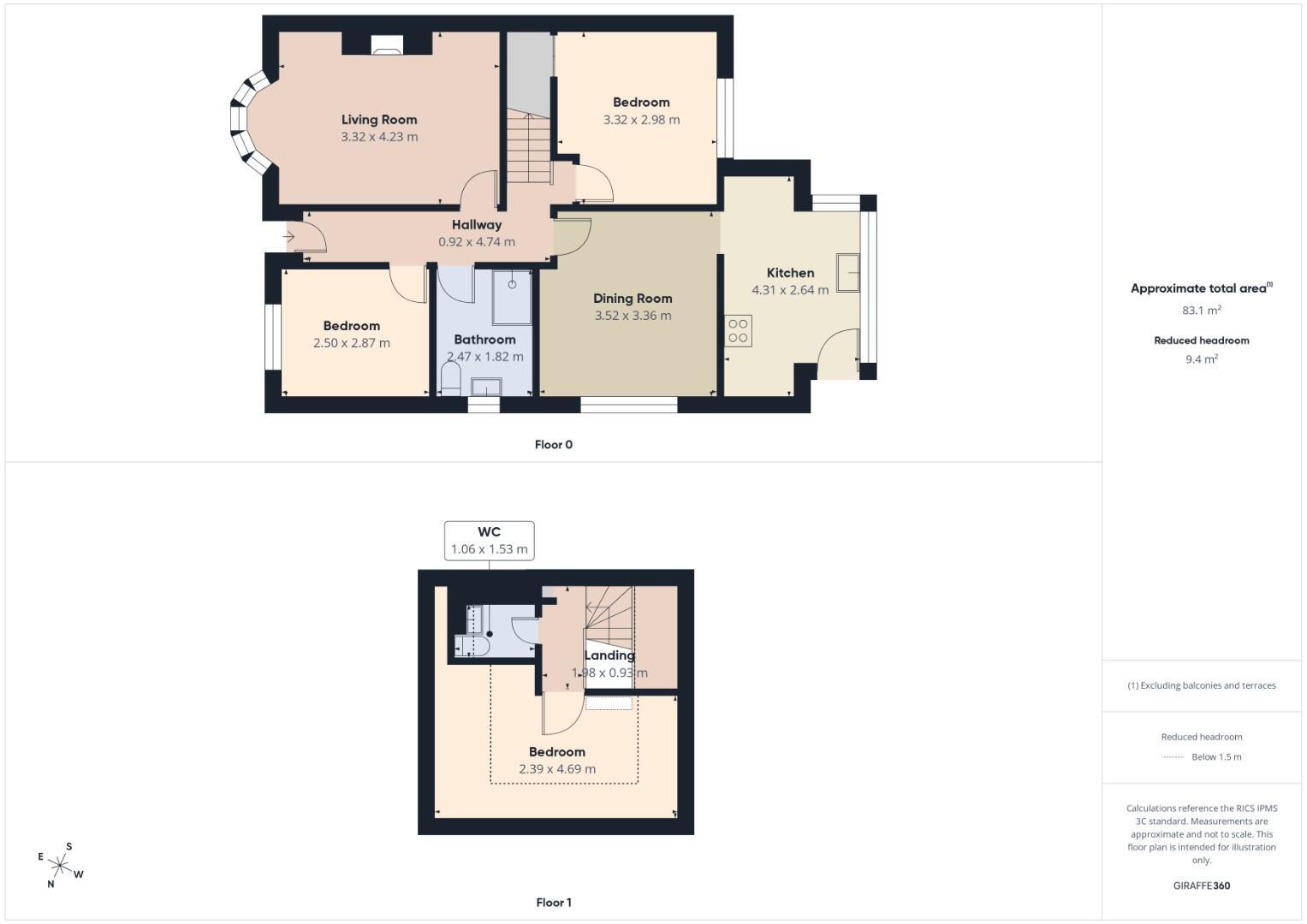 Harden Lane, Wilsden, Bradford, West Yorkshire floorplan