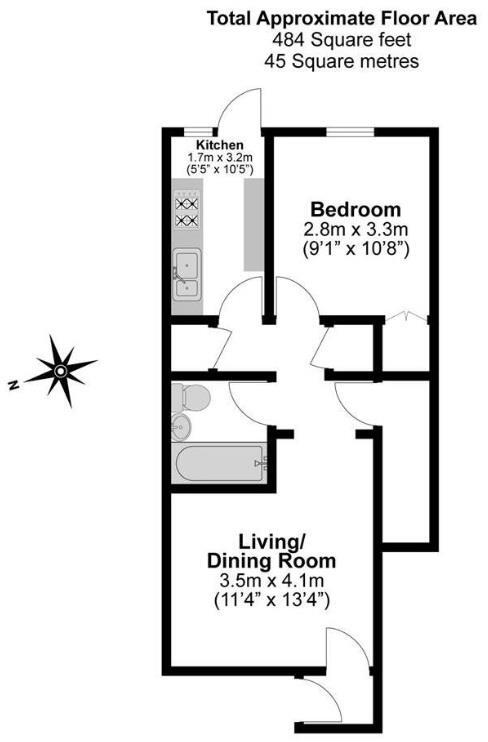 Vicarage Way, Colnbrook floorplan