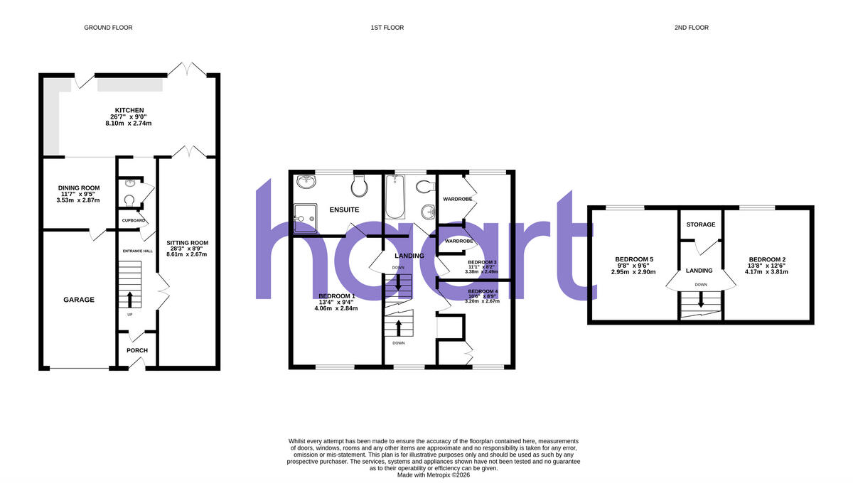 Meadowcroft, Swindon floorplan