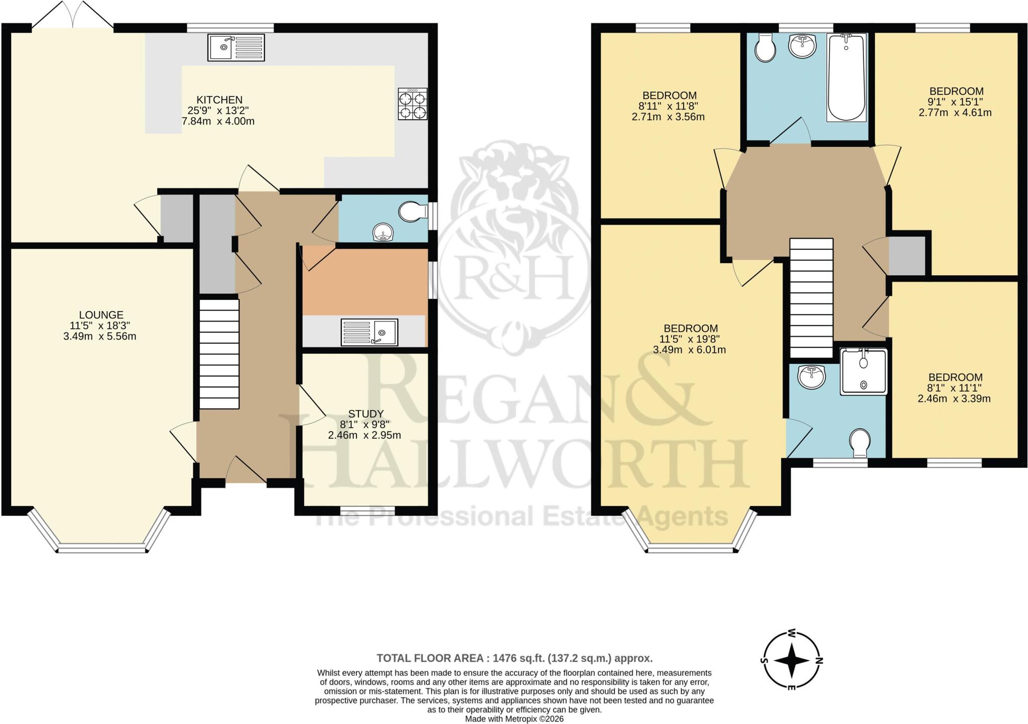 1, Dunsdale Drive, Ashton-in-Makerfield, WN4 8PT floorplan