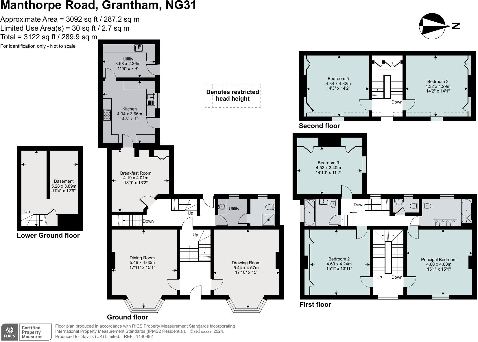 Manthorpe Road, Grantham, Lincolnshire, NG31 floorplan
