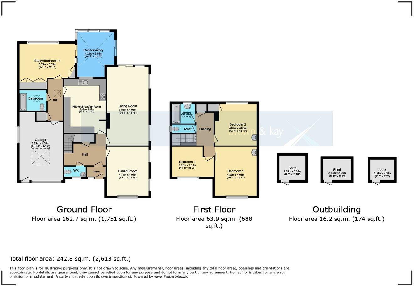 Huntly Road, TALBOT WOODS, BH3 floorplan