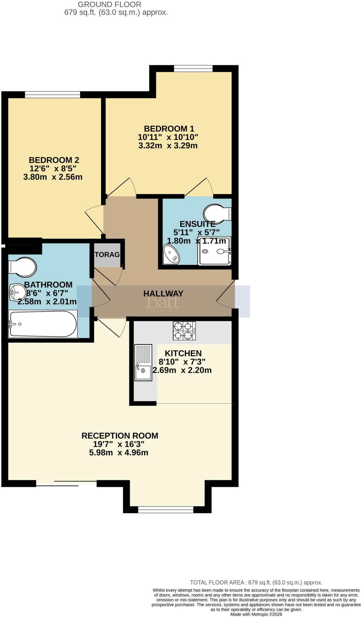 Bradshaw Street, Wigan, WN1 floorplan