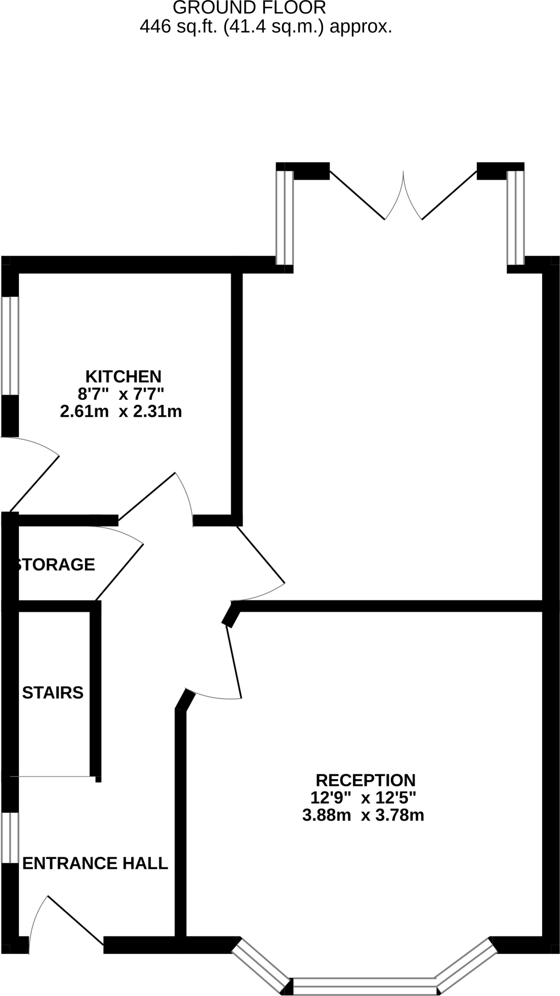 5 Sandylands Park, Wistaston, Crewe, Cheshire CW2 8HE floorplan