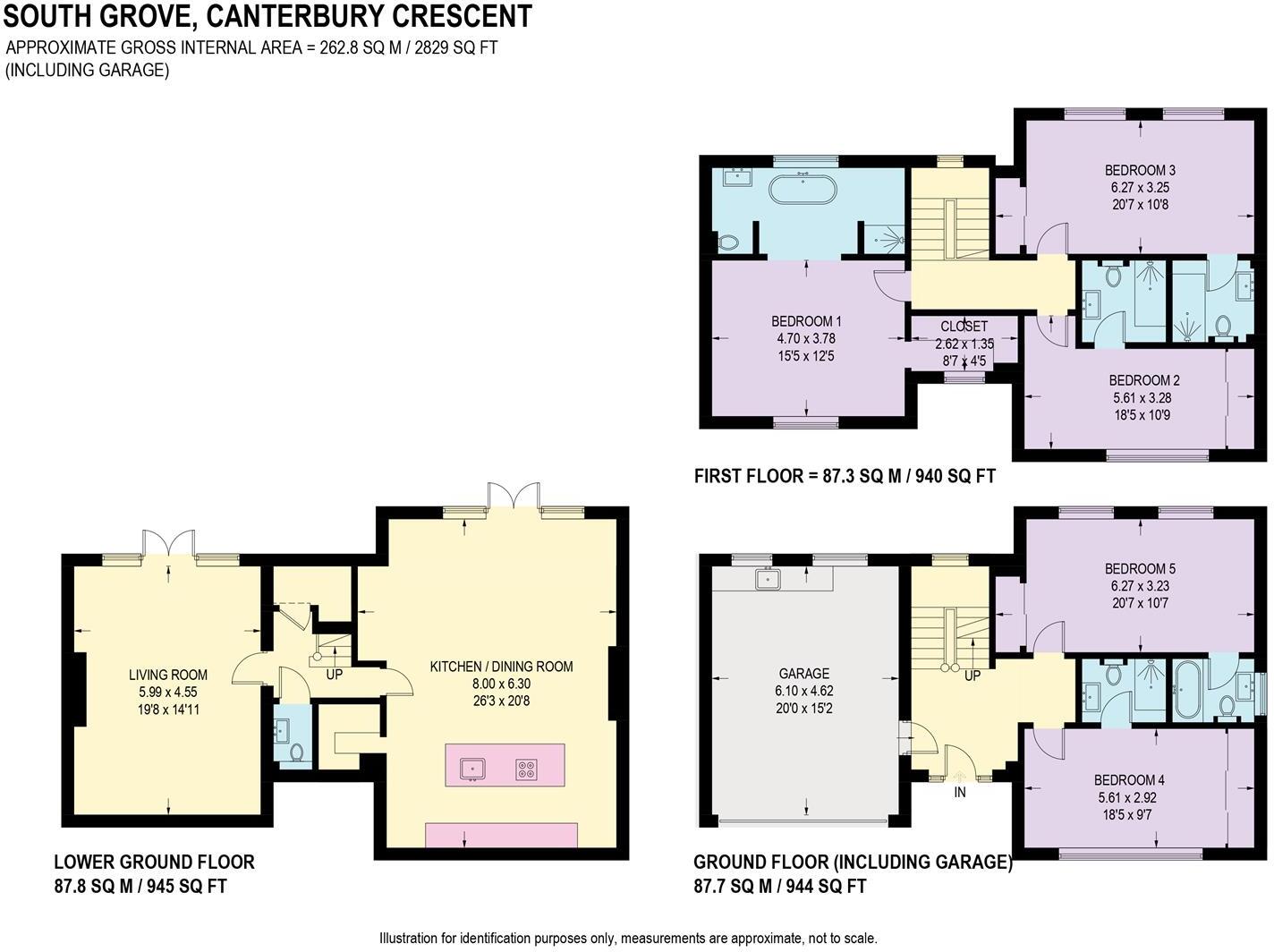 Canterbury Crescent, Fulwood, Sheffield floorplan